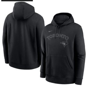 Toronto Blue Jays Nike Blackout Hoodie